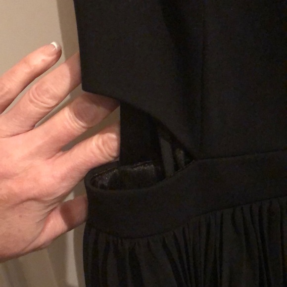 Little Black Dress Size 2 with side cut-outs. - Picture 3 of 5